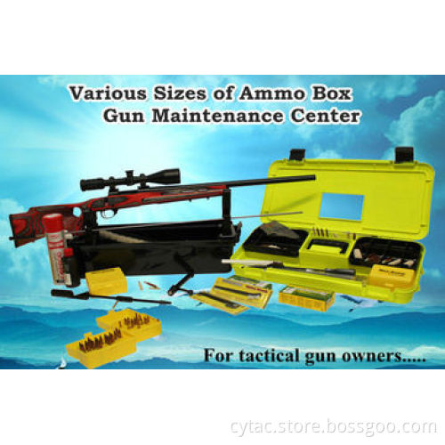 Storage maintenance center gun case